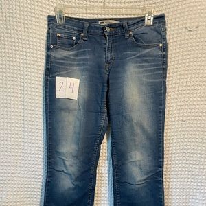Levi’s 518’s gently worn